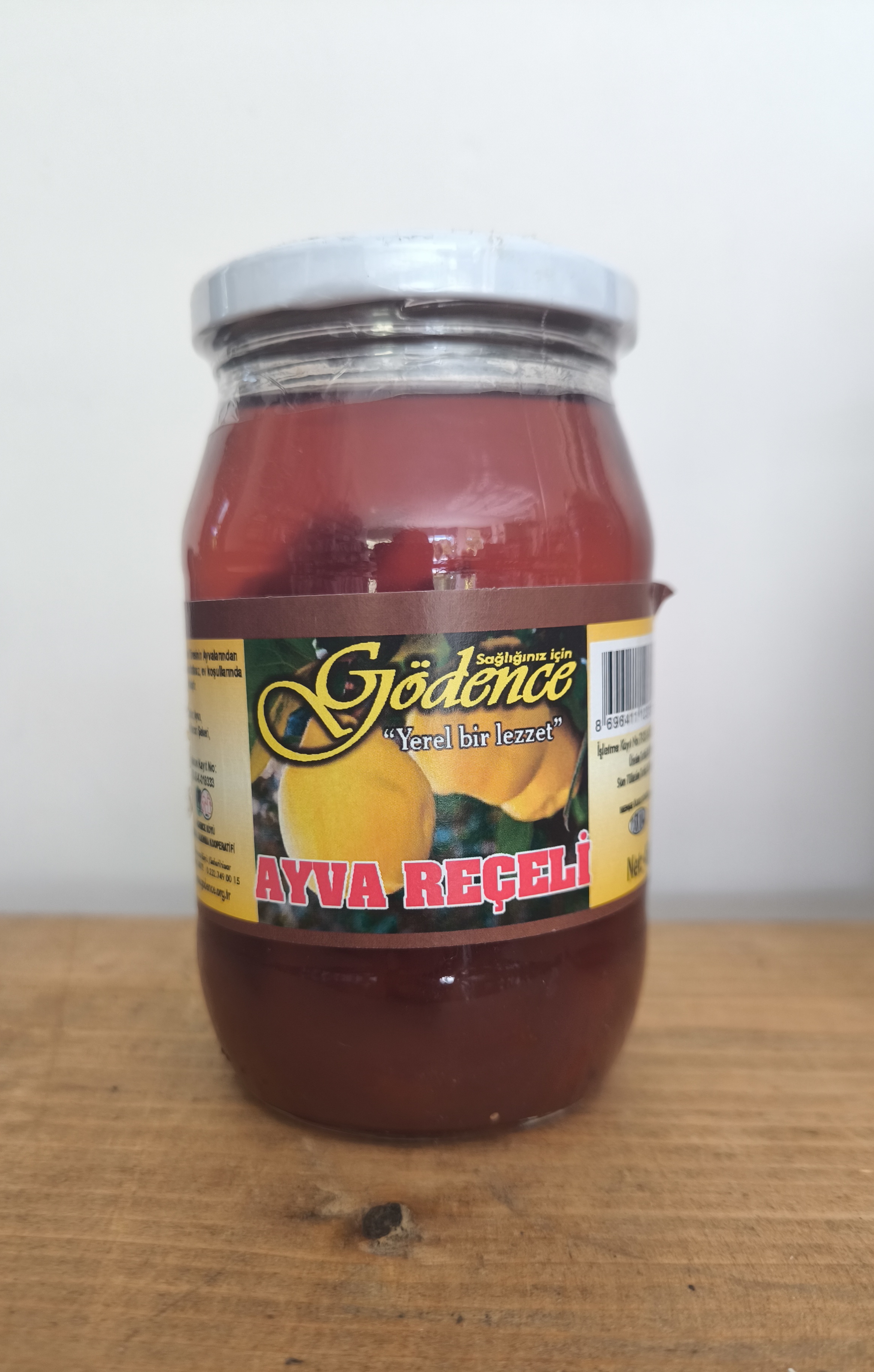 AYVA REÇELİ 460 GR - GÖDENCE TARIMSAL KALKINMA KOOPERATİFİ