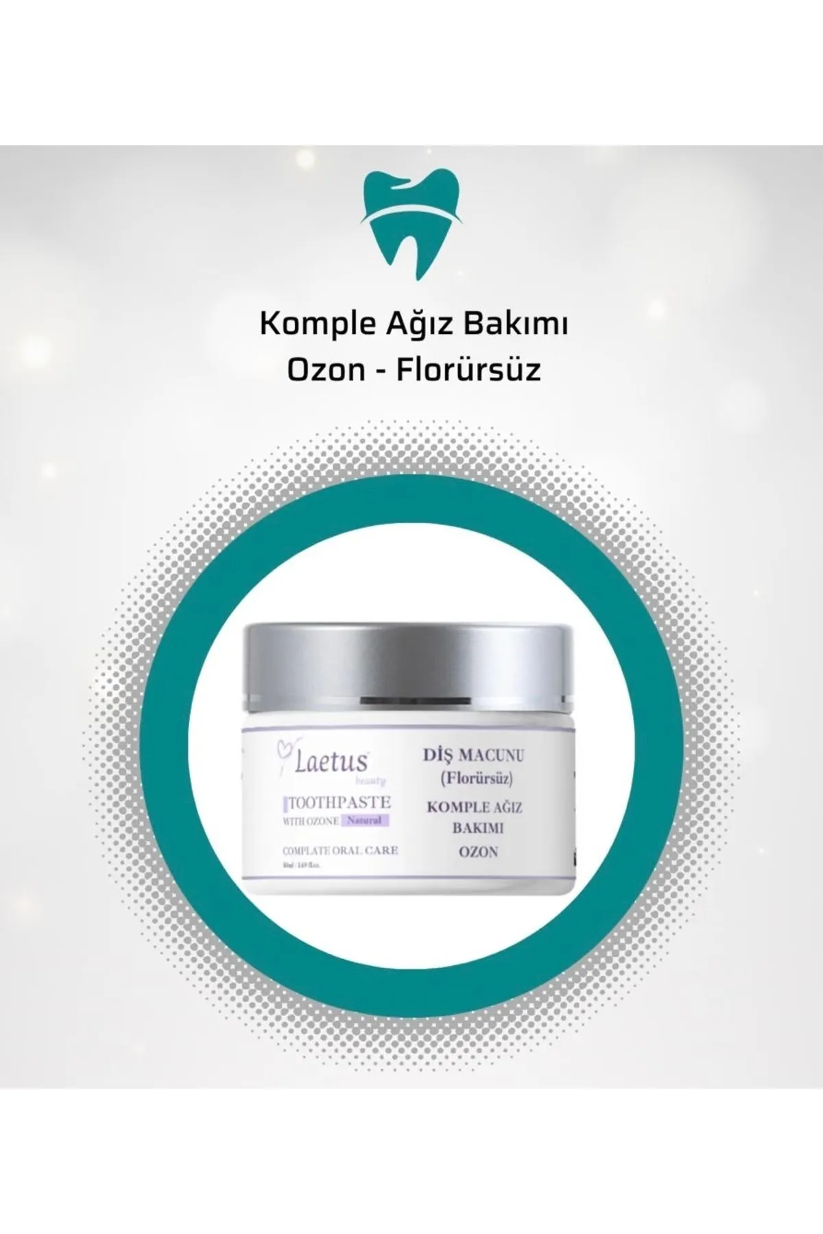 Laetus Ozonlu Diş Macunu - 50 ml