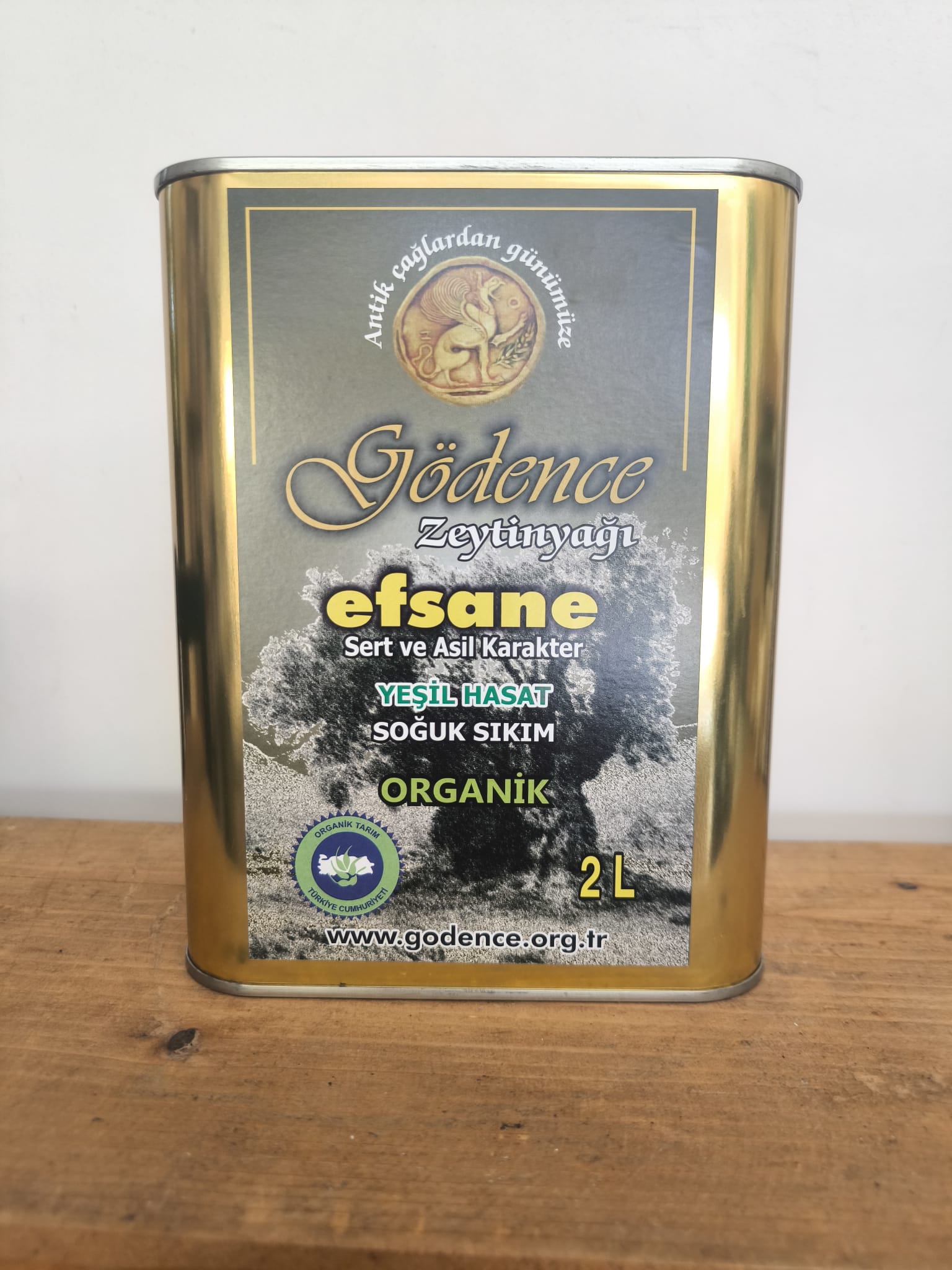 EFSANE ZEYTİNYAĞI 2 LT - GÖDENCE TARIMSAL KALKINMA KOOPERATİFİ