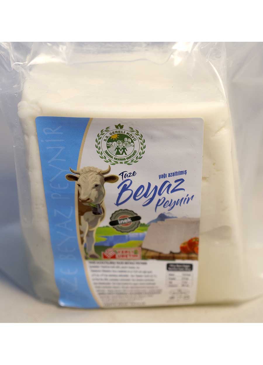 Diyet Beyaz Peynir (Yağı Azaltılmış) 650 gr - Gereli Kooperatifi