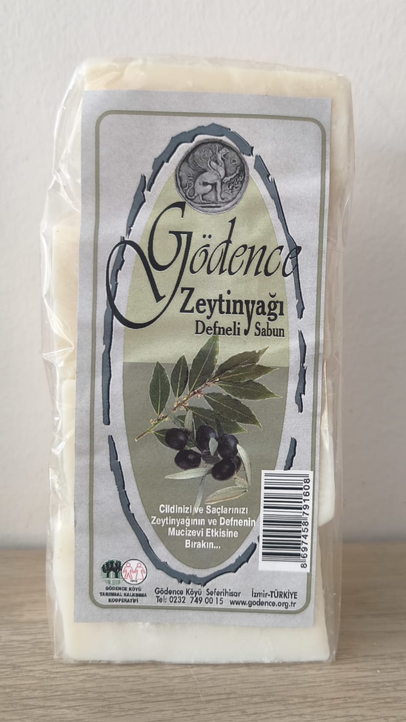 Zeytinyağlı Defneli Sabun (4 Adet) - Gödence Koop.