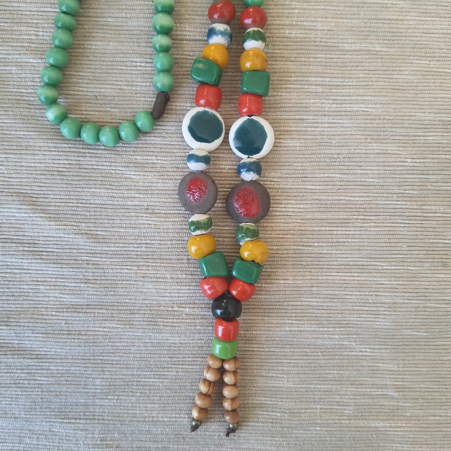 El yapımı takı kolye