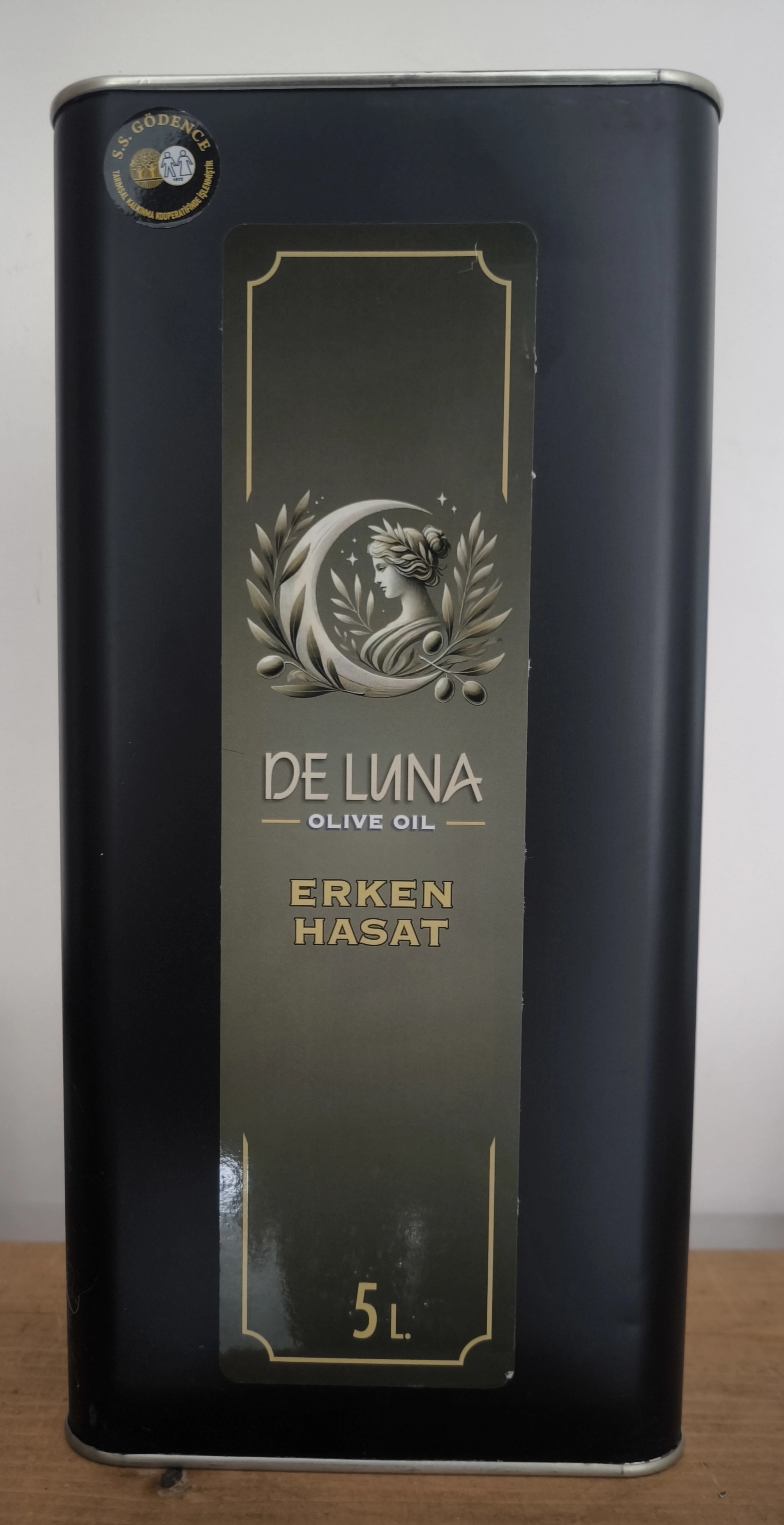 Erken Hasat Zeytinyağı 5 lt - DE LUNA