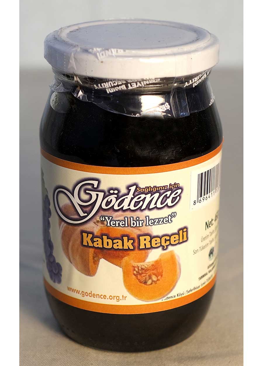 Kabak Reçeli(ÜZÜM PEKMEZLİ) 460 gr - Gödence Kooperatifi