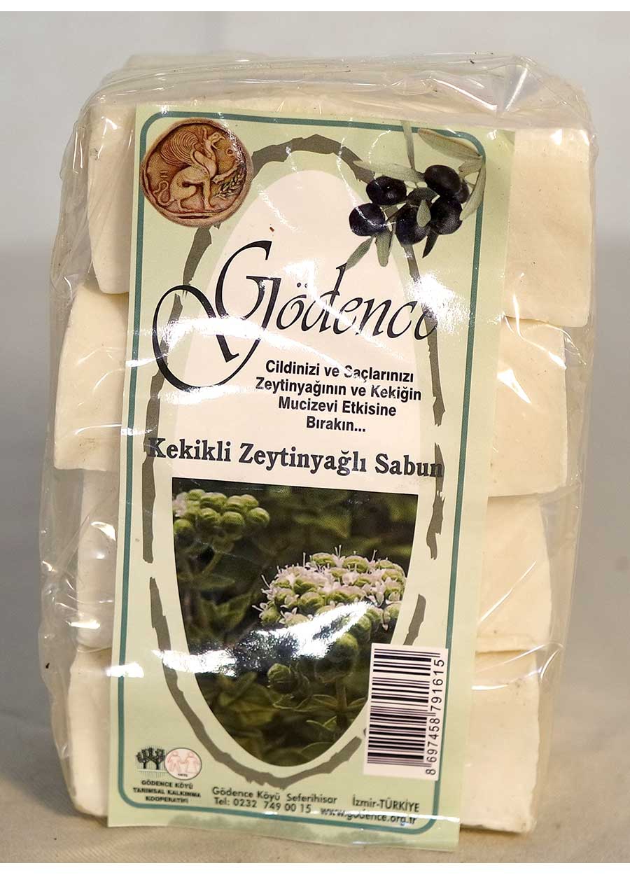 Kekikli Zeytinyağlı Sabun 4 lü 500 gr - Gödence Kooperatifi