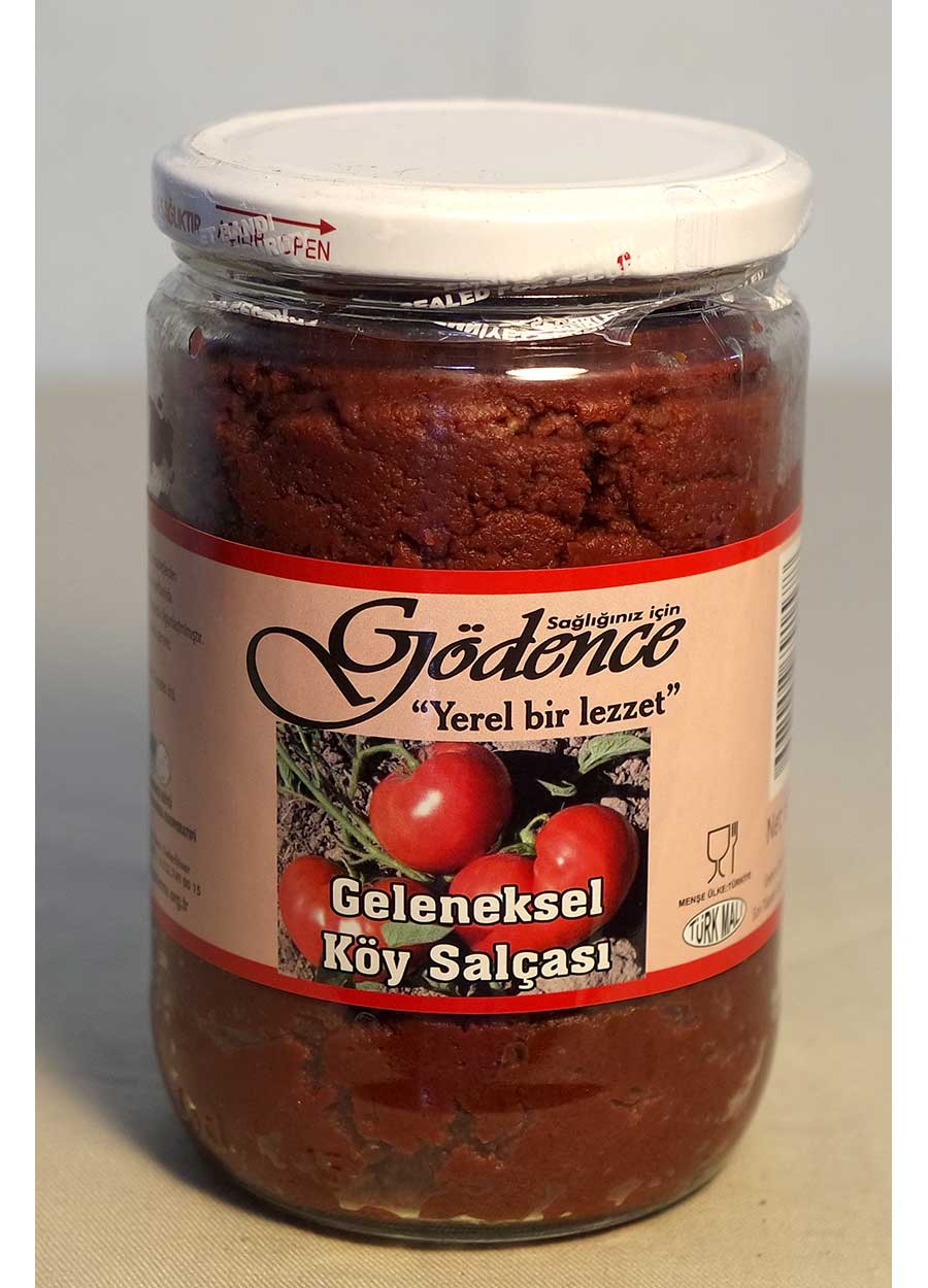 Köy Domates Salçası Geleneksel 600 gr - Gödence Kooperatifi