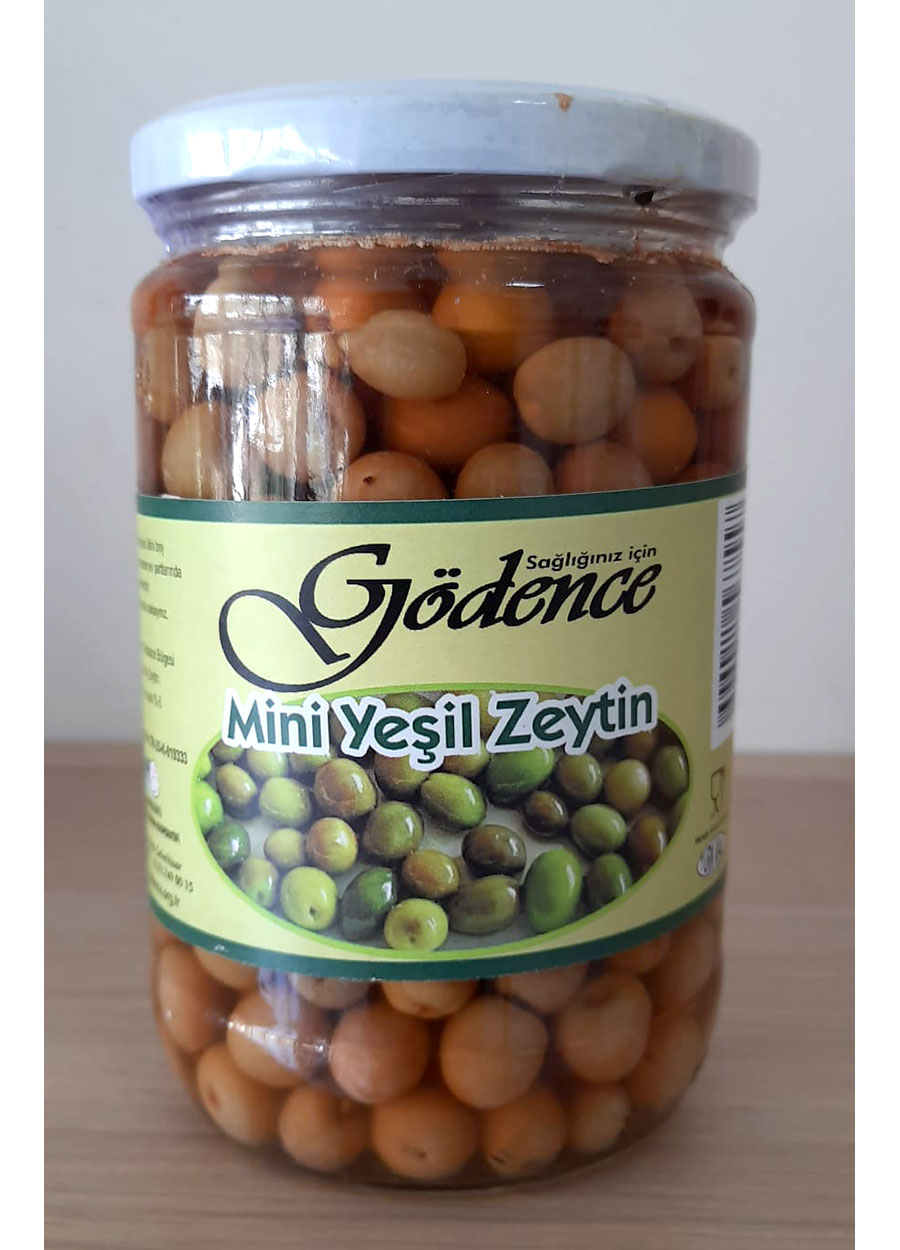 Mini Yeşil Zeytin 700 gr - Gödence Kooperatifi