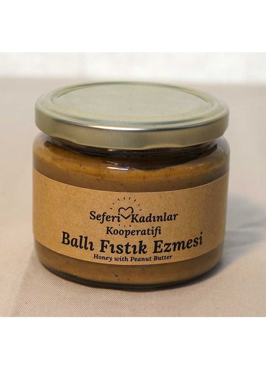 Fıstık Ezmesi Ballı 330 gr - Seferi Kadınlar