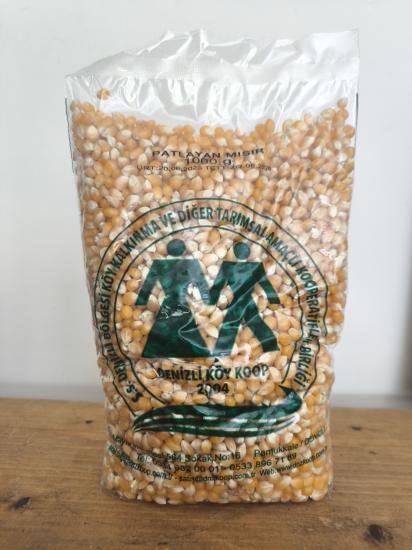 PATLAYAN MISIR 1000 GR - DENİZLİ KOOPERATİFİ