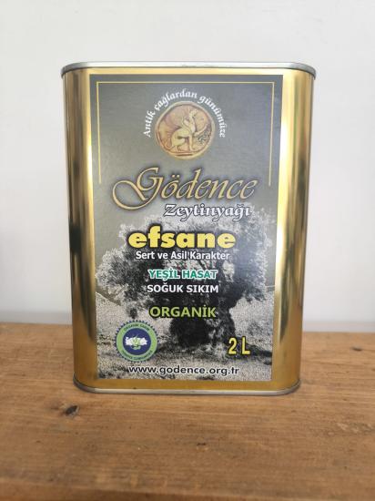 EFSANE ZEYTİNYAĞI 2 LT - GÖDENCE TARIMSAL KALKINMA KOOPERATİFİ