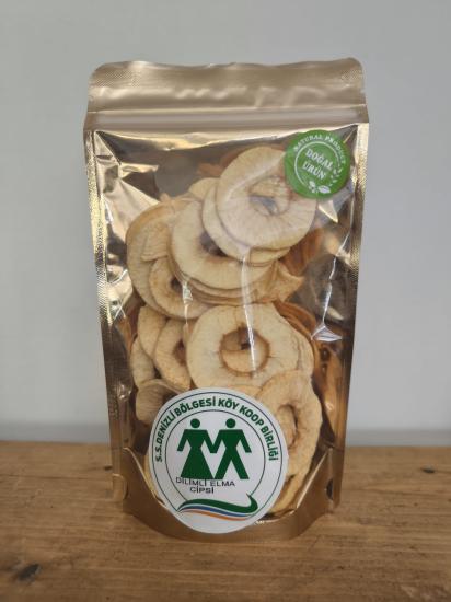 DİLİMLİ ELMA CİPSİ 60 GR-DENİZLİ KOOPERATİFİ