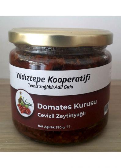 Domates Kurusu Cevizli Zeytinyağlı 350 gr - Yıldıztepe Kooperatifi