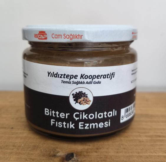 Bitter Çikolatalı Fıstık Ezmesi 300 gr - Eskişehir Yıldıztepe Koop.