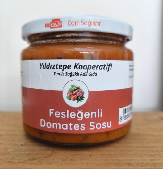 Fesleğenli Domates Sosu 370 gr - Eskişehir Yıldıztepe Koop.