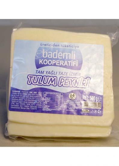 İzmir Tulum Peyniri Tam Yağlı 500 gr - Bademli Kooperatifi