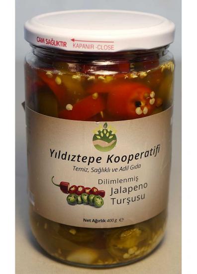 Jalapeno Turşusu Dilimli 400 gr - Yıldıztepe Kooperatifi