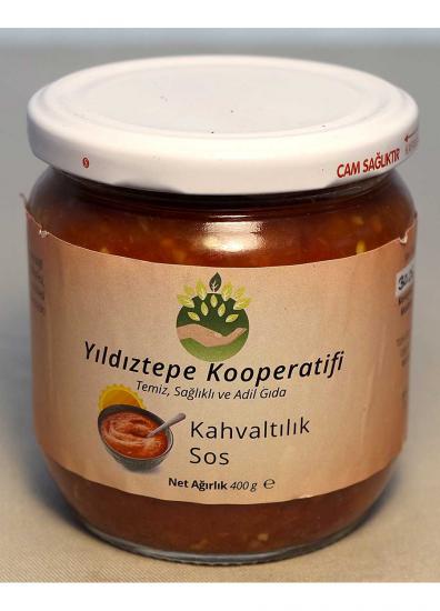 Kahvaltılık Sos (Patlıcan, domates, biber) 400 gr - Yıldıztepe Kooperatifi