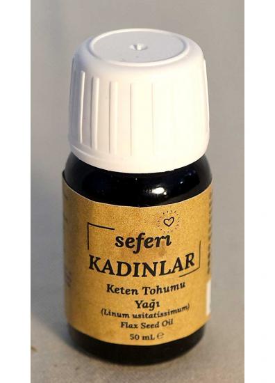 Keten Tohumu Yağı 20ml - Seferi Kadınlar