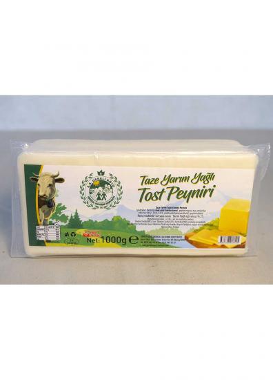 Tost Peyniri Taze Yarım Yağlı 1000 gr - Gereli Kooperatifi