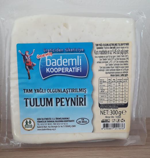 Tulum Peyniri Tam Yağlı Olgunlaştırılmış 300 gr - Bademli Kooperatifi