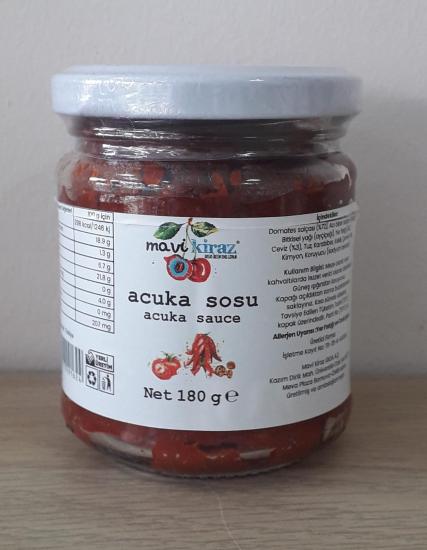 Kahvaltılık Acuka Sosu 180 gr-Mavi Kiraz