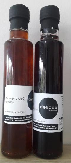 Mürver Çiçeği Şurubu 250 ml-Delicee by Barbara 