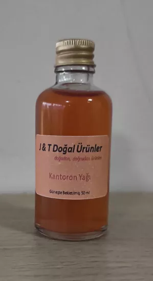 KIRMIZI VE SARI KANTORON YAĞI 50 ml - J&T DOĞAL ÜRÜNLER