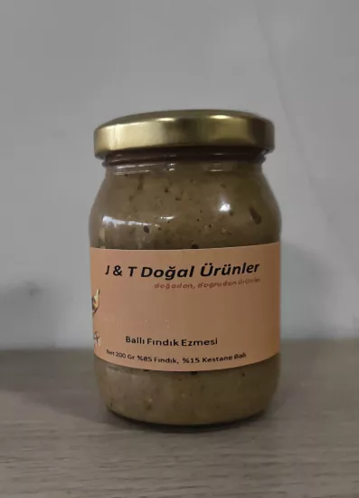 BALLI FINDIK EZMESİ - J&T DOĞAL ÜRÜNLER