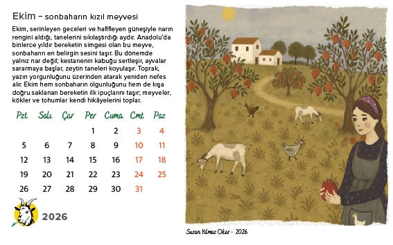 Seferi Keçi 2026 takvimi