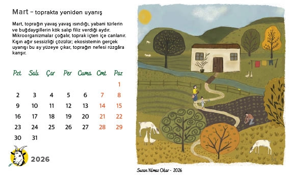 Seferi Keçi 2026 takvimi