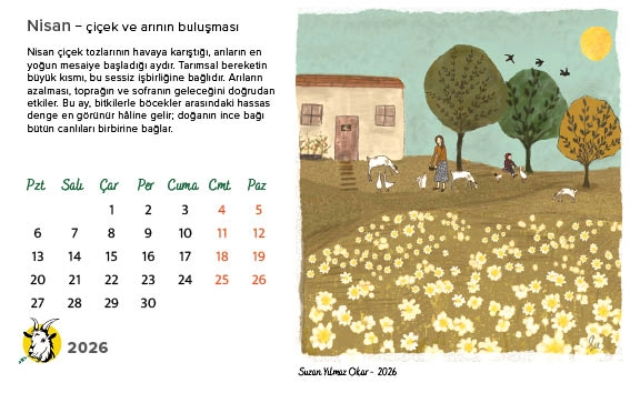 Seferi Keçi 2026 takvimi