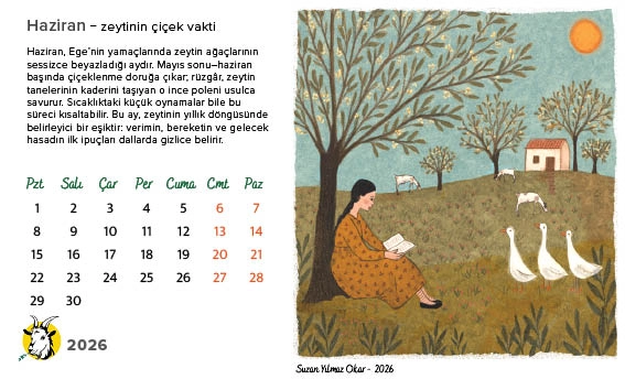 Seferi Keçi 2026 takvimi