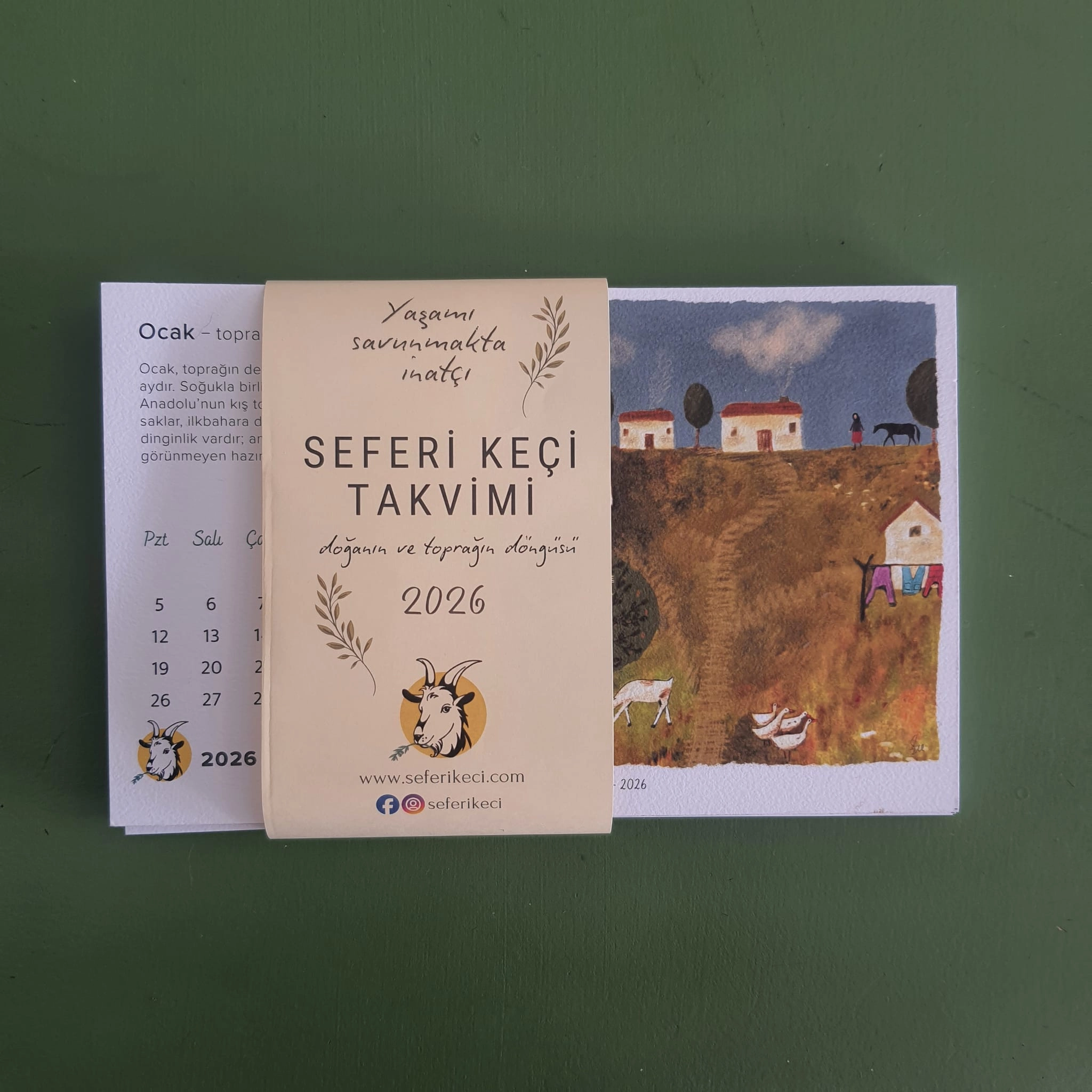 Seferi Keçi 2026 takvimi