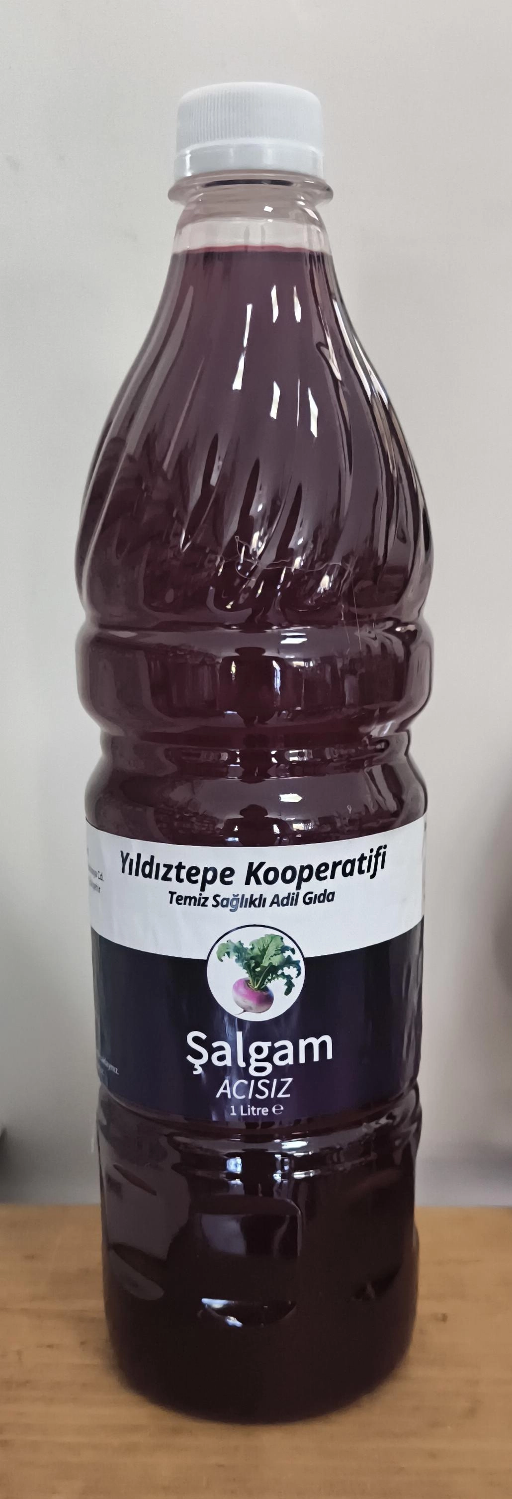 Doğal Şalgam Acısız 1 Lt - Eskişehir Yıldıztepe Kooperatifi