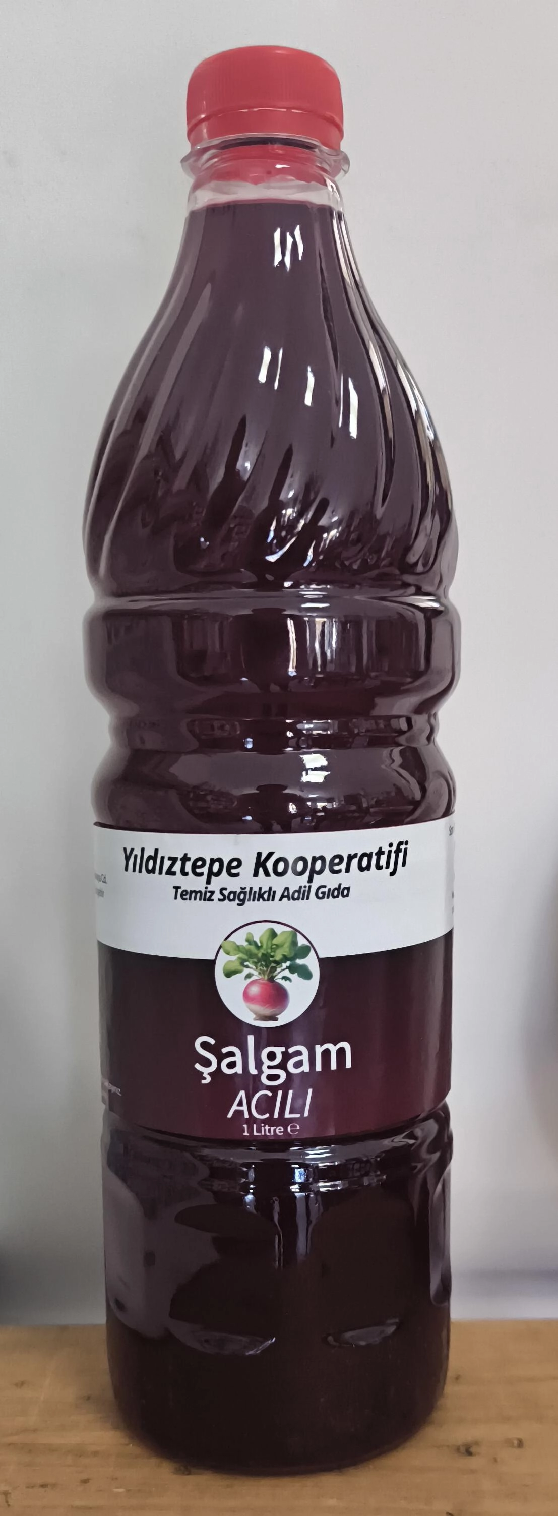 Doğal Şalgam Acılı 1 Lt - Eskişehir Yıldıztepe Kooperatifi