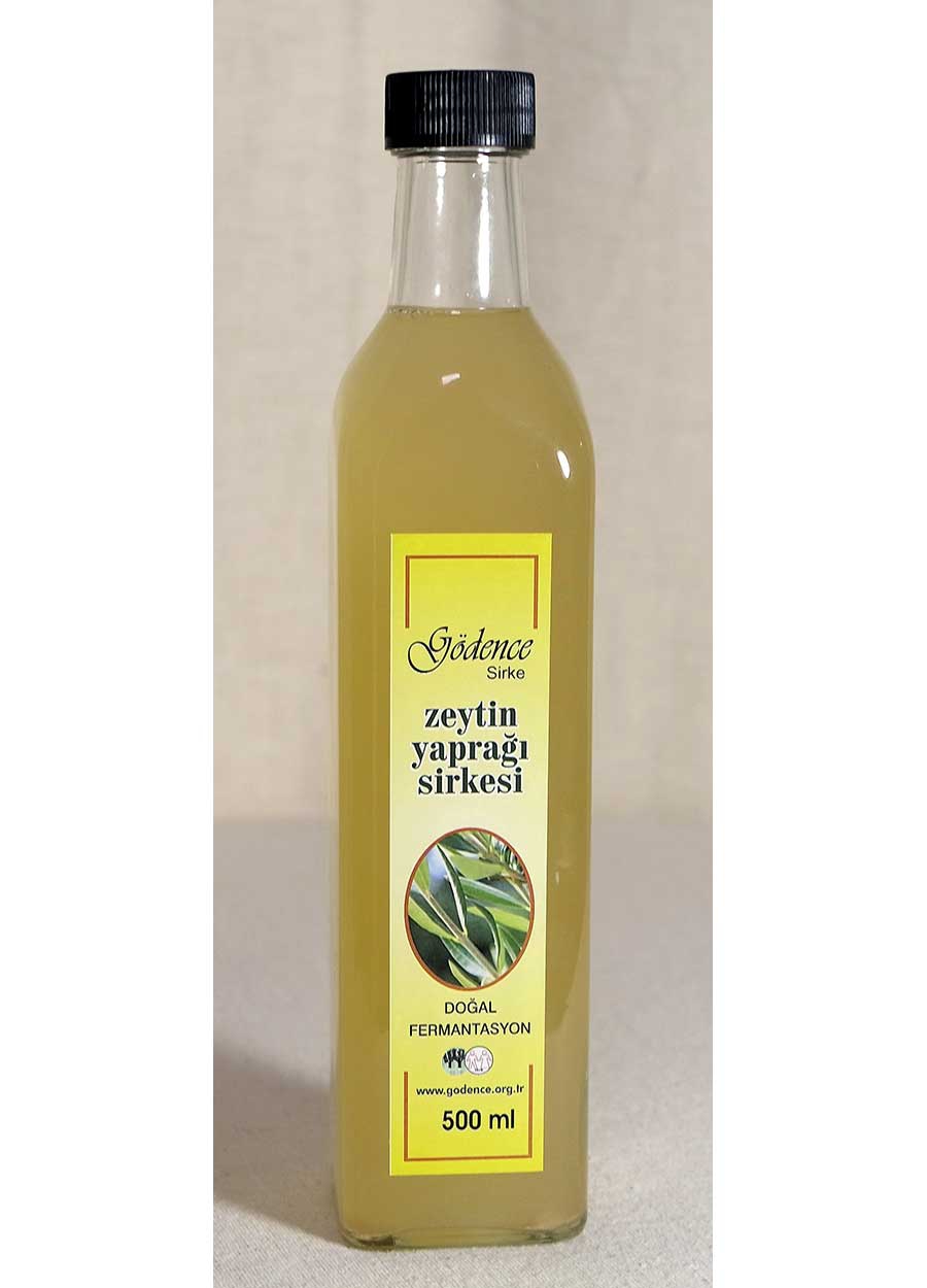 Zeytin Yaprağı Sirkesi 500 ml - Gödence Kooperatifi